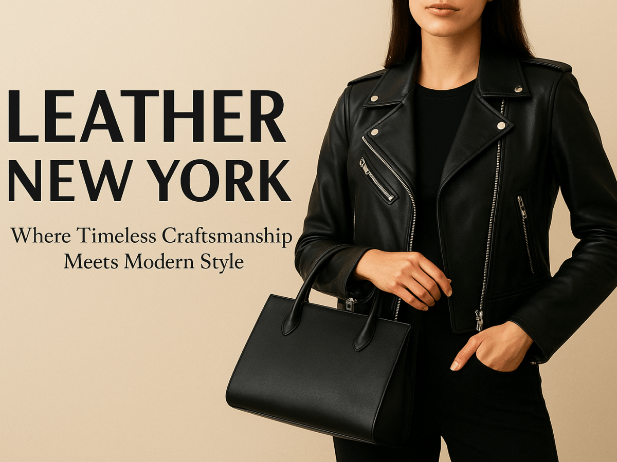 Leather New York: Where Timeless Craftsmanship Meets Modern&nbsp;Style